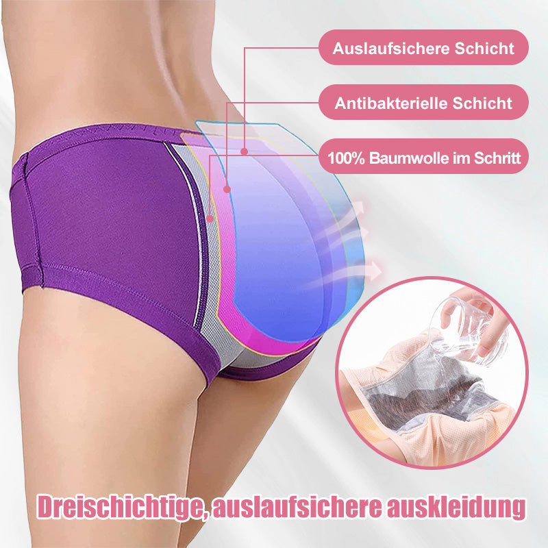 (L-8XL)🌸Kupite 2, dobijte 1 gratis🔥Žensko donje rublje visokog struka otporno na curenje👙-HR