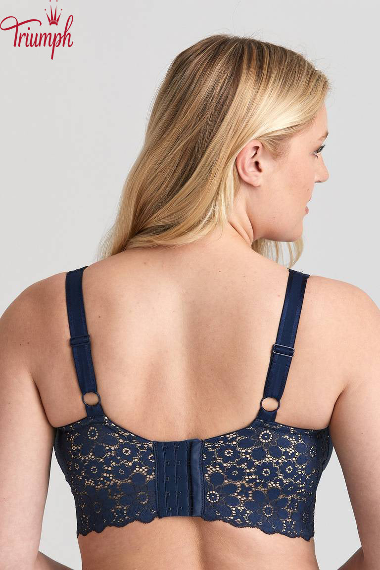 Triumph - Čipkast modrček brez žice (3 kosi)-SI