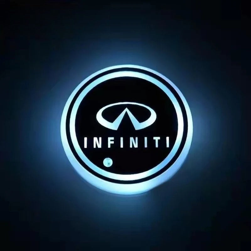 2 posavasos LED para coche-ES