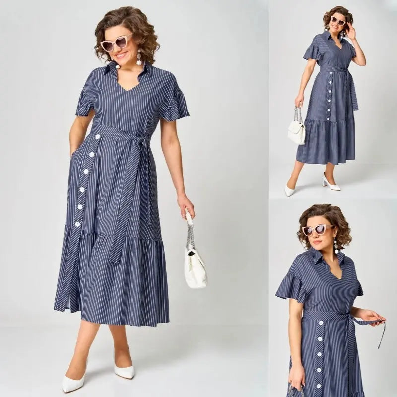 Naujas stilius 2025 💖[S~5XL] Elegantiška ir madinga suknelė-LT