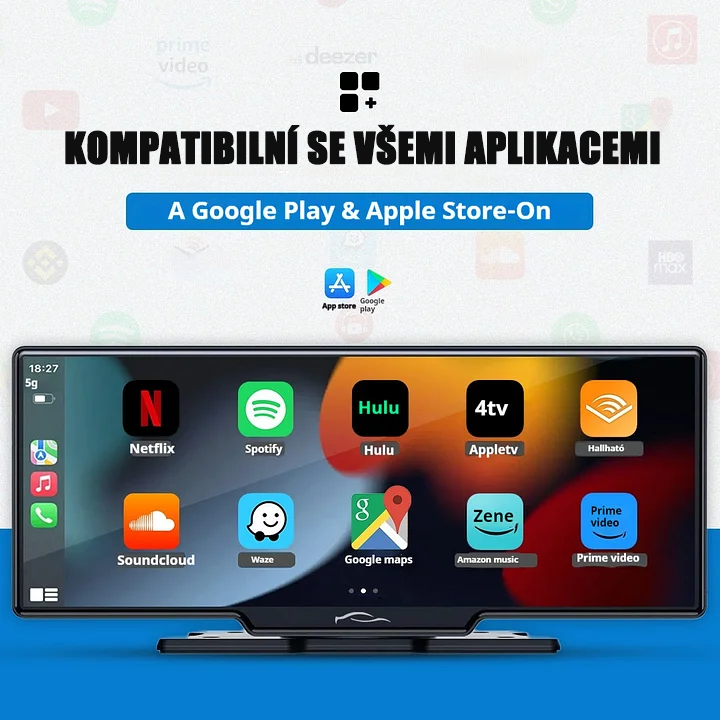 Auto tabliet počítač inteligentný audio a video systém (Pre MaxTM model 2025).-SK