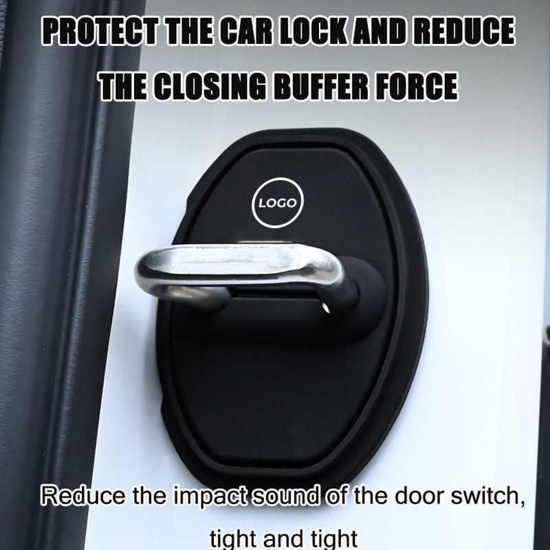 Funda protectora de silicona para pestillo de puerta de coche (4 uds.)-ES