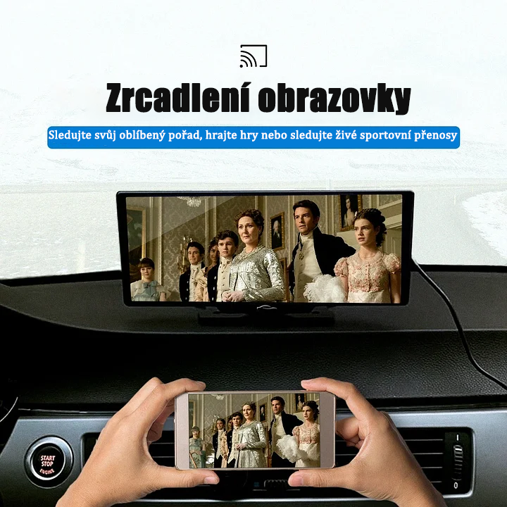 Auto tabliet počítač inteligentný audio a video systém (Pre MaxTM model 2025).-SK