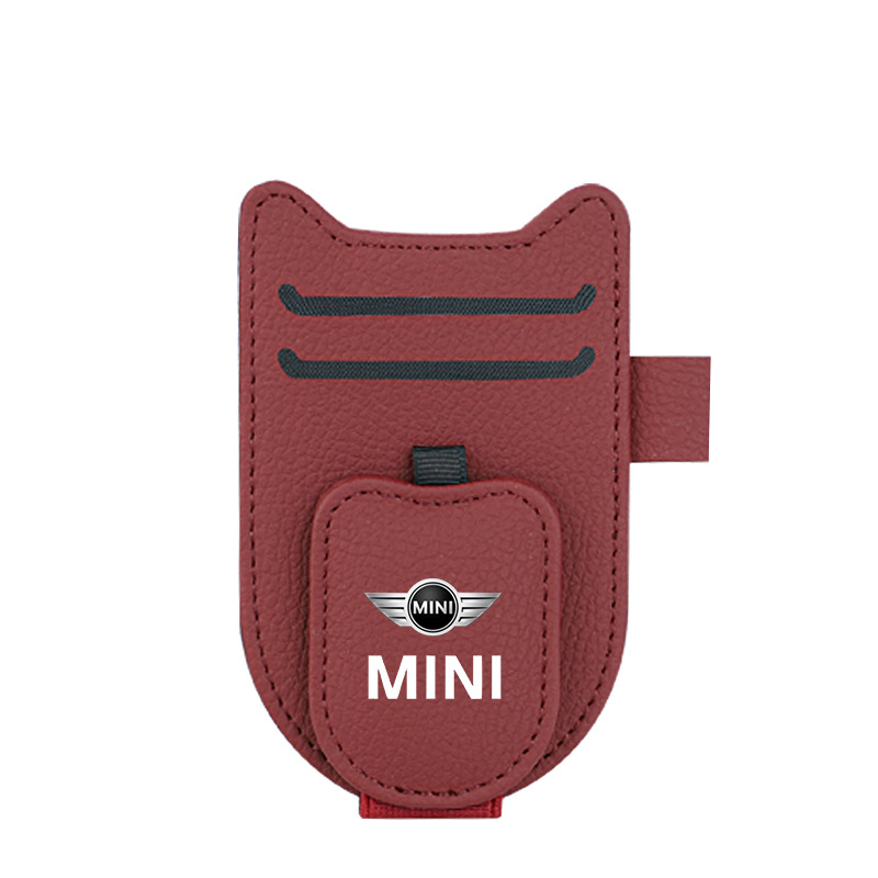 Akinių nuo saulės laikiklis automobiliui – lengvai pasiekiamas, taupantis vietą, daugiafunkcis segtukas-LT