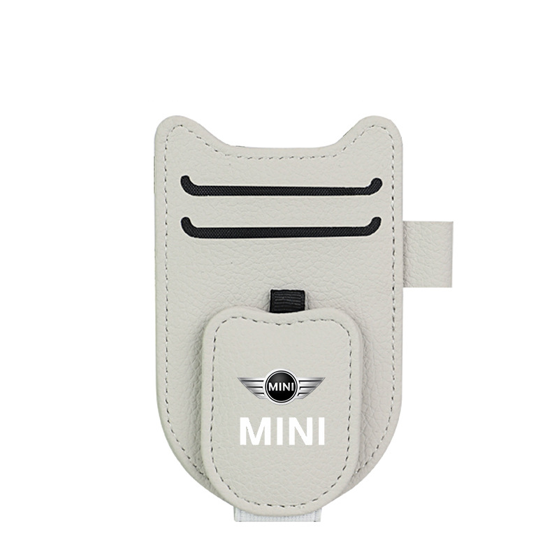 Akinių nuo saulės laikiklis automobiliui – lengvai pasiekiamas, taupantis vietą, daugiafunkcis segtukas-LT