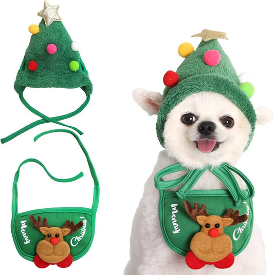 🔥Oferta de Black Friday 50% de descuento🎄Adorable gorro con pompón de árbol de Navidad🎅-ES