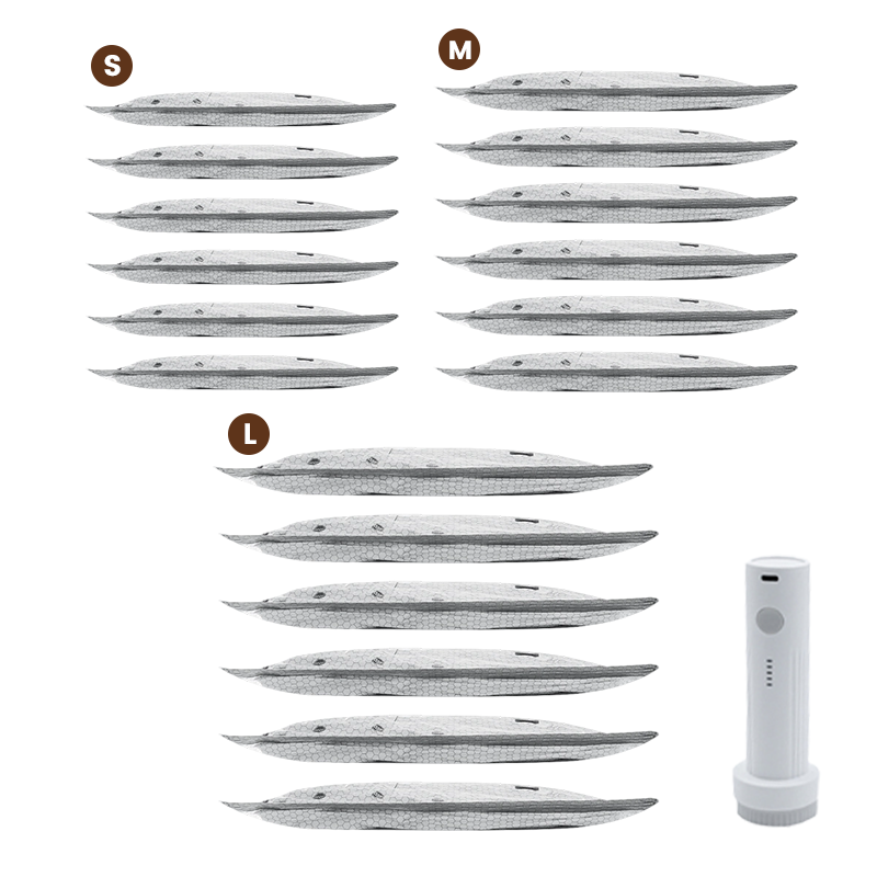 💪🌬️ Vakuuminiai kelioniniai krepšiai ir nešiojamas siurblio rinkinys 👕✨-LT