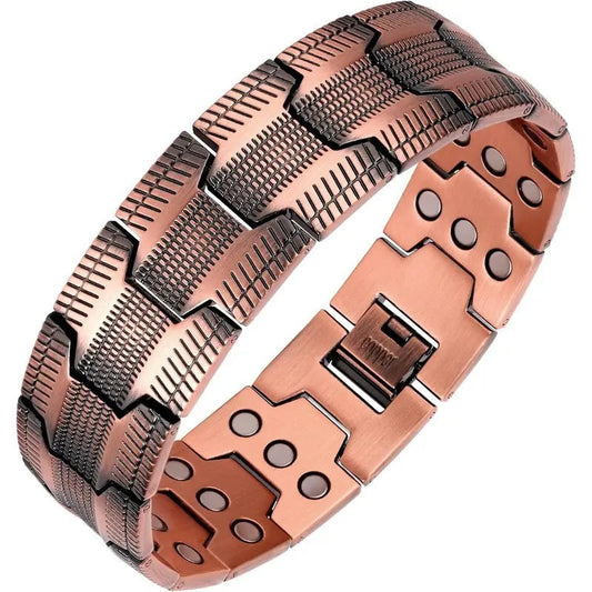 Pulsera magnética de cobre: alivia la fatiga y promueve la circulación sanguínea.-ES