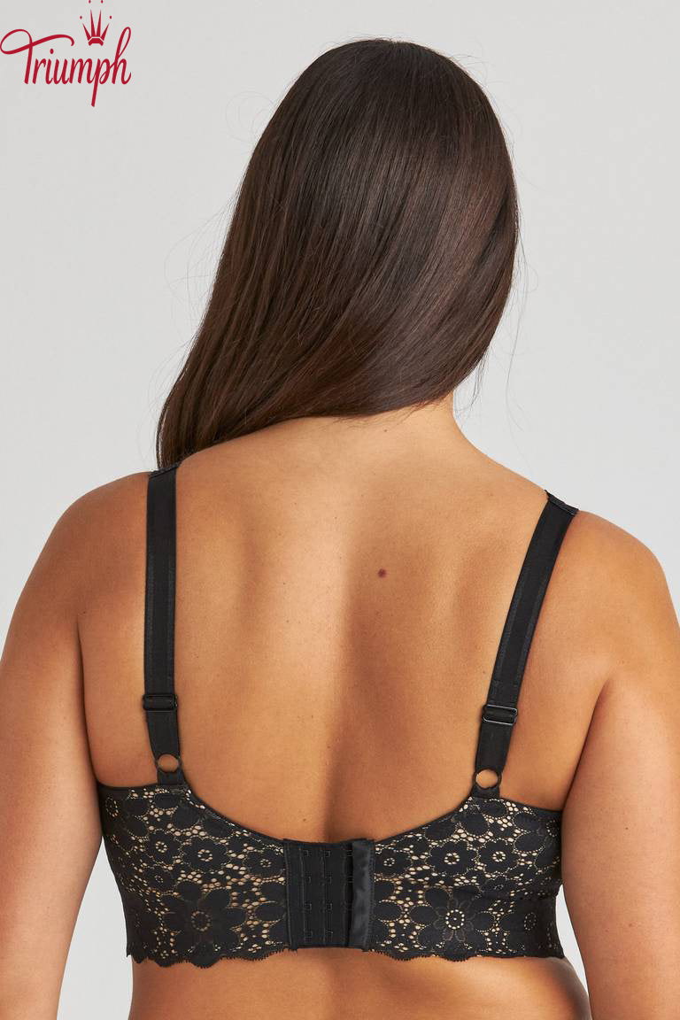 Triumph - Čipkast modrček brez žice (3 kosi)-SI