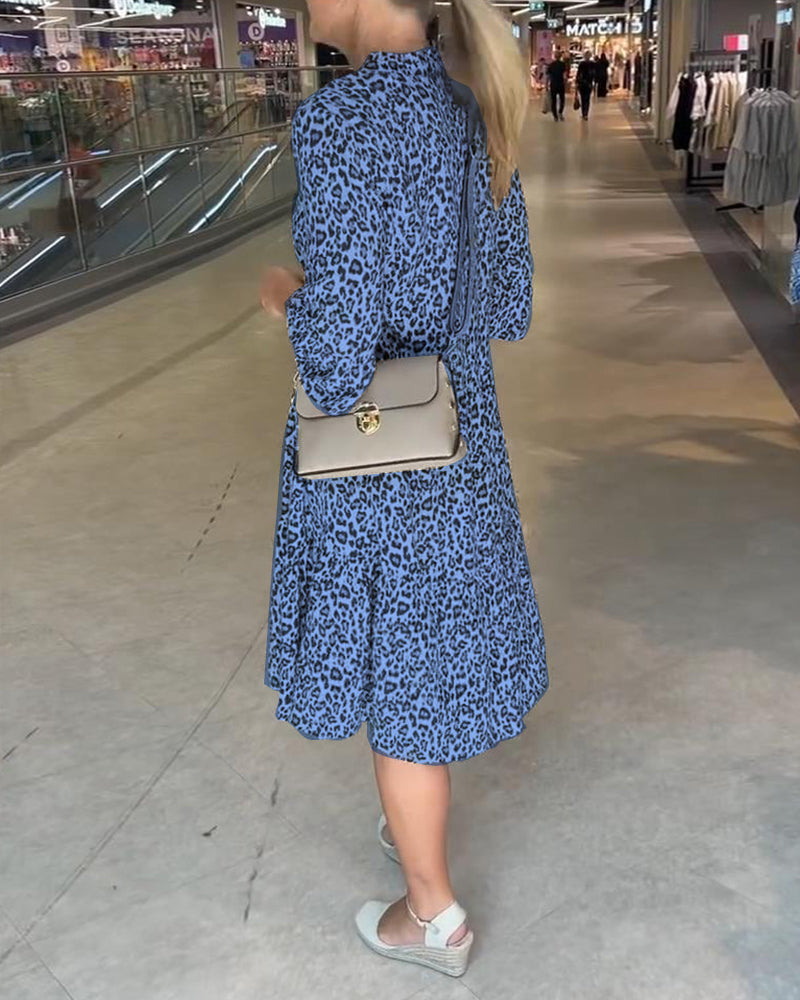 Haljina s leopard printom-HR
