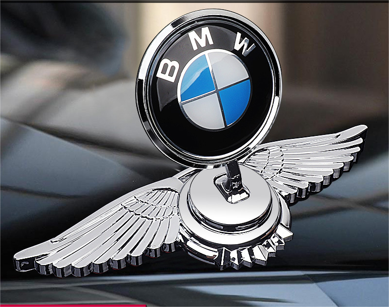 Decoración de modificación de coche con logotipo de capó-ES