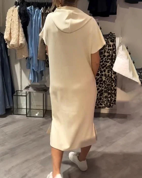 💥🔥👗[S-5XL]Nova poletna obleka s puloverjem v ohlapnem, udobnem in zračnem slogu za leto 2025-SI