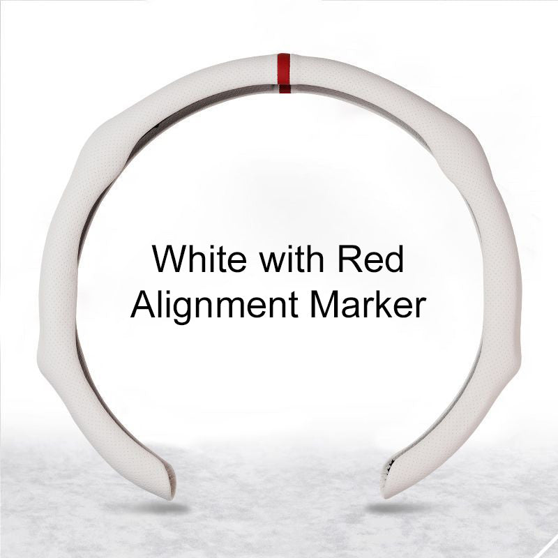 🔥🚗Ανεπτύξιμο, αντιολισθητικό, εξαιρετικά λεπτό κάλυμμα τιμονιού-GR