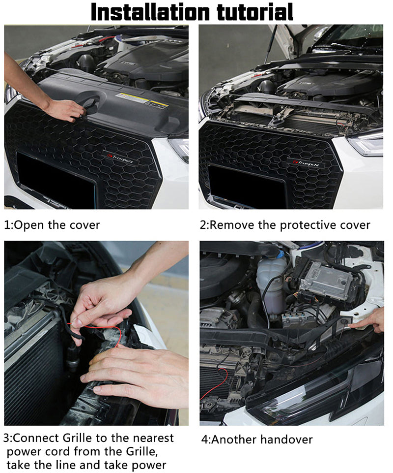 Vroča razprodaja ✨50% popusta ✨Elegantna, atmosferska LED svetilka z logotipom za sredinsko masko vašega avtomobila-SI