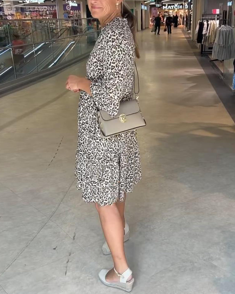 Haljina s leopard printom-HR
