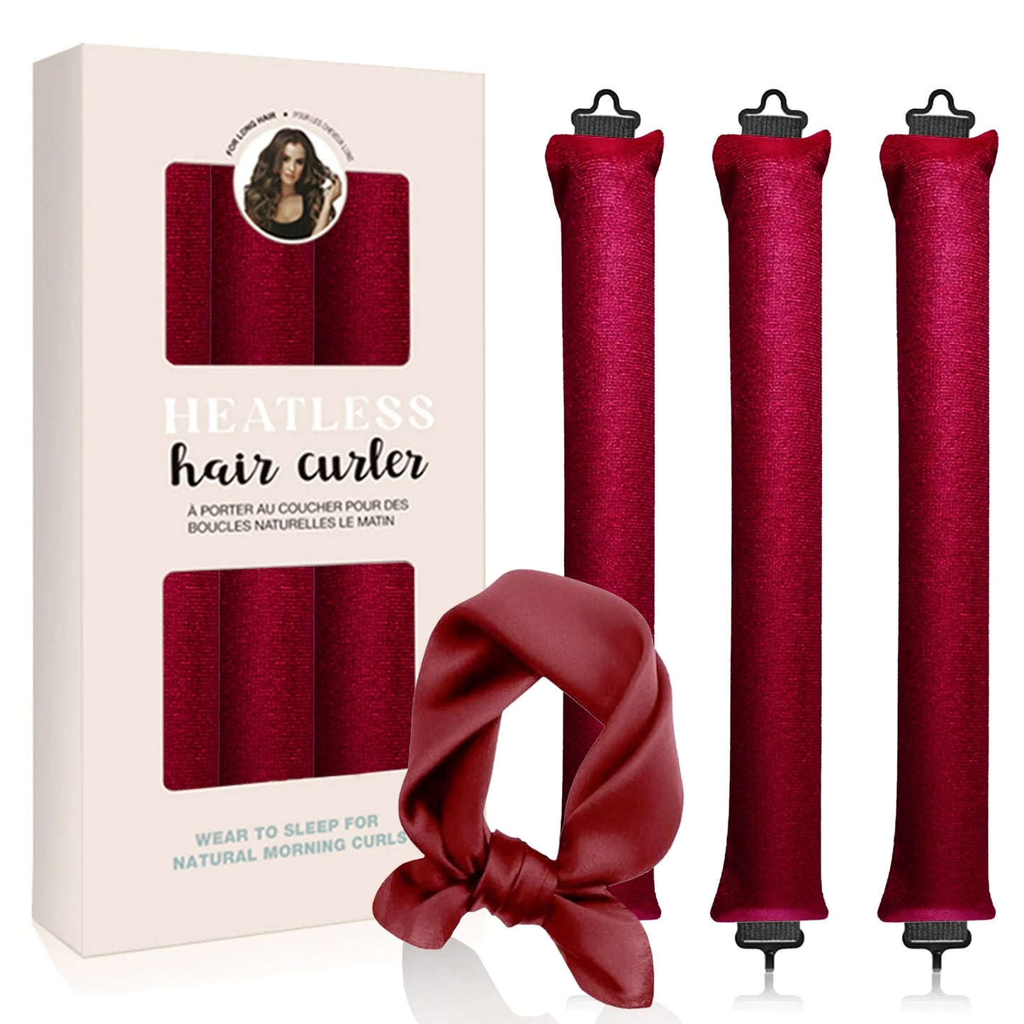 Posebna ponudba -49 % POPUSTA🔥Saten Heat-Free Set za kodranje-SI