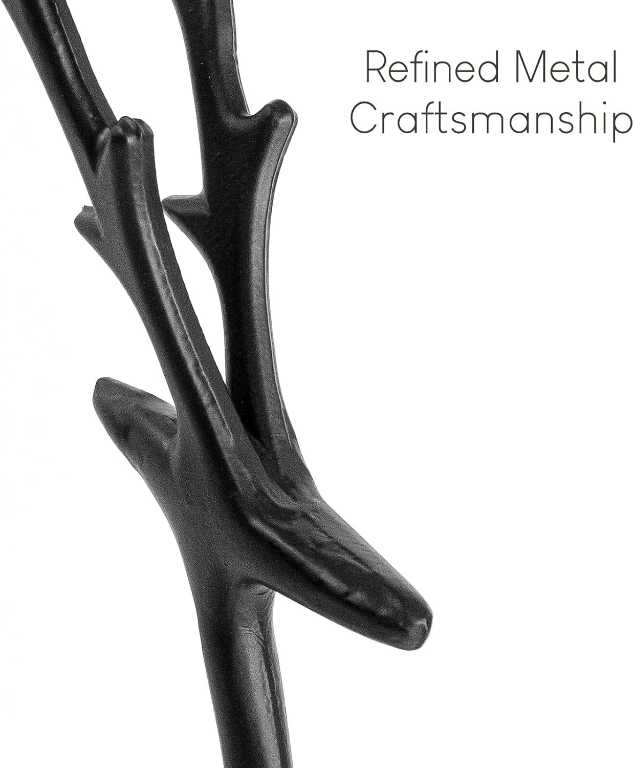 🎅Χριστουγεννιάτικο Μπεστ Σέλερ 🦌 Φιγούρα με μαύρο τάρανδο, Χριστουγεννιάτικη διακόσμηση-GR