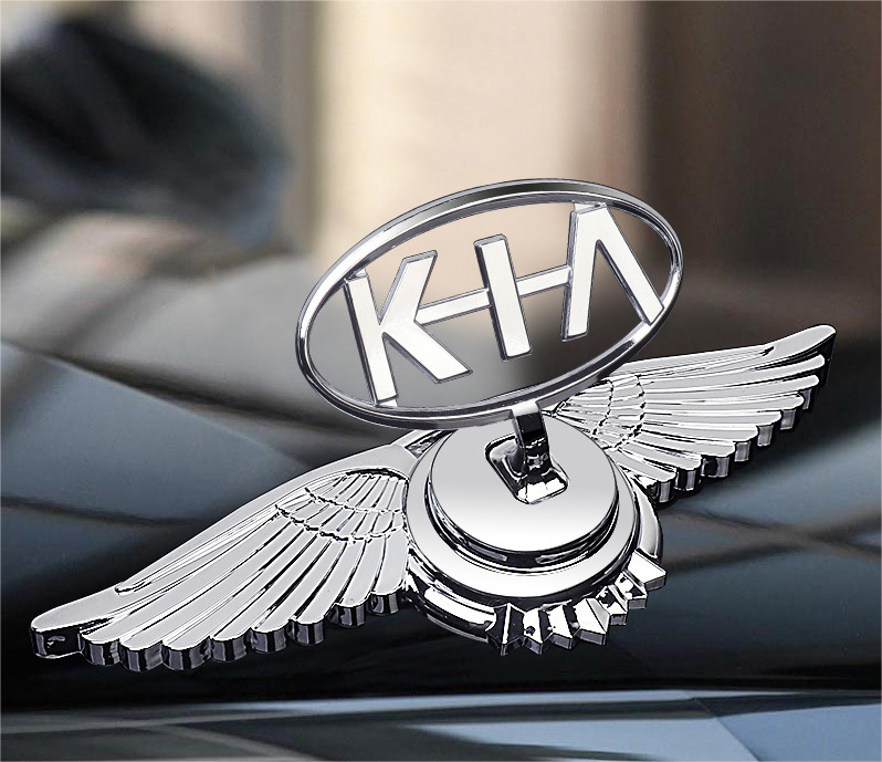 Decoración de modificación de coche con logotipo de capó-ES