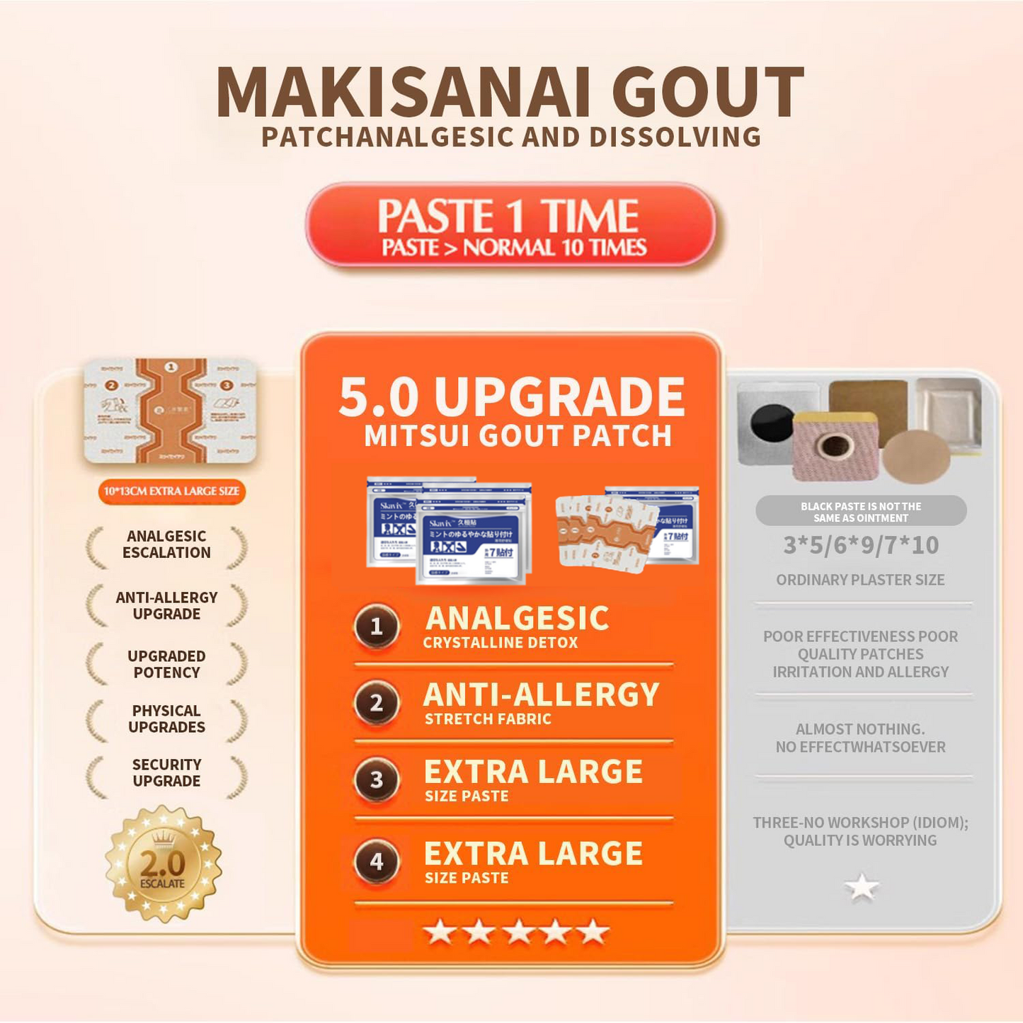 Obliži za bolečine v hrbtu SKAVIXTM – naravno lajšanje bolečin v vratu, ramenih, kolenih in sklepih-SI