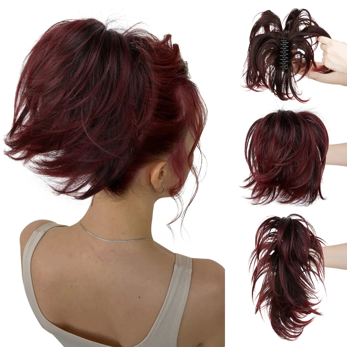 Accesorios para el cabello hechos a mano para moños-ES