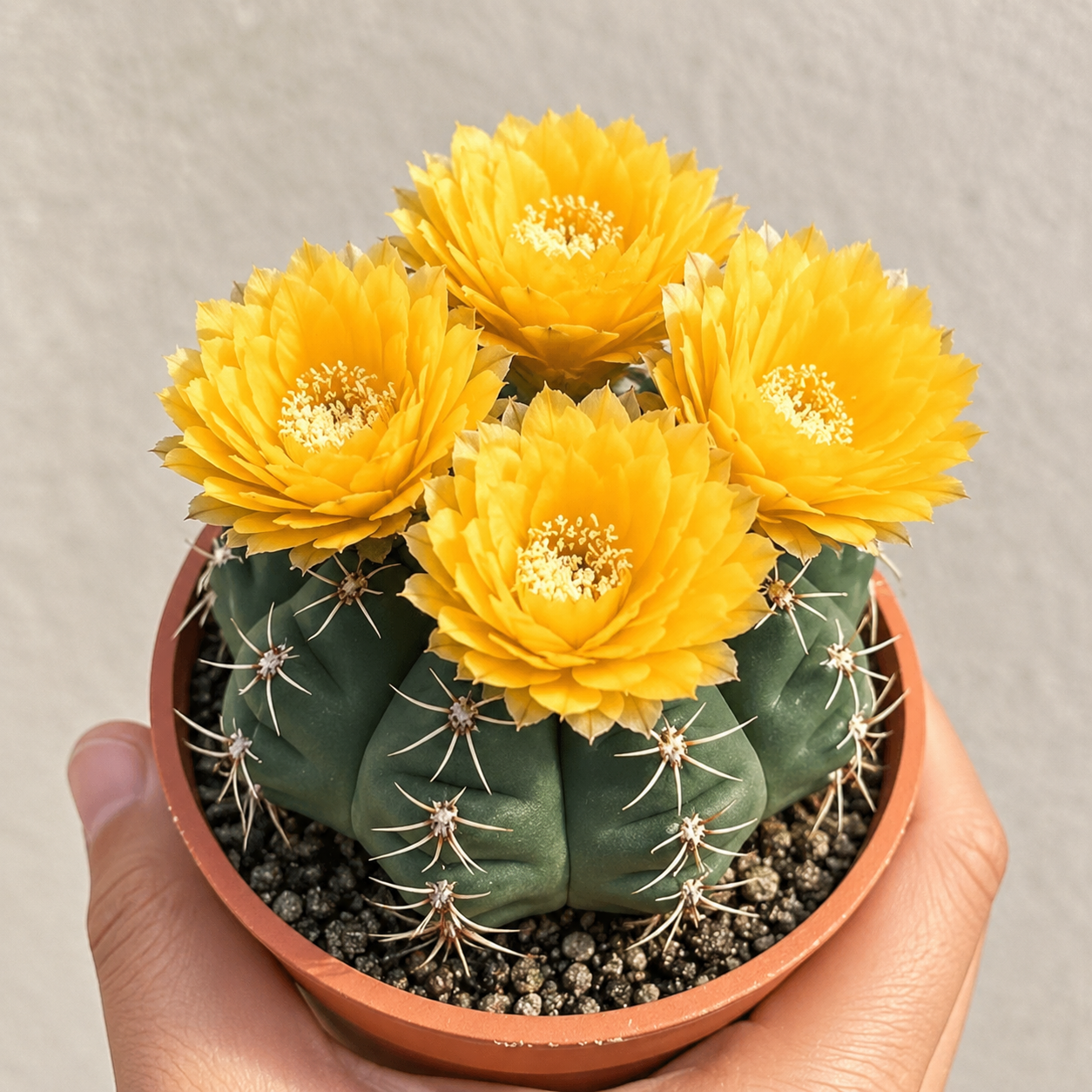 🌵 Upoznajte svog novog najboljeg prijatelja – kaktus Gymnocalycium baldianum! 💕-HR