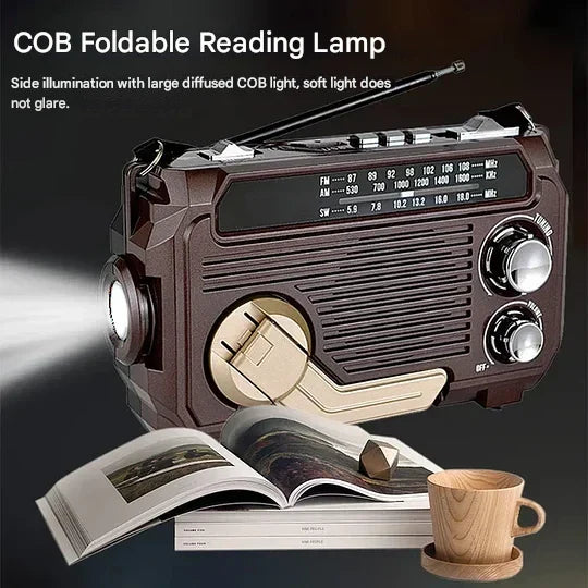 Ročni radio s funkcijo polnjenja v sili-SI