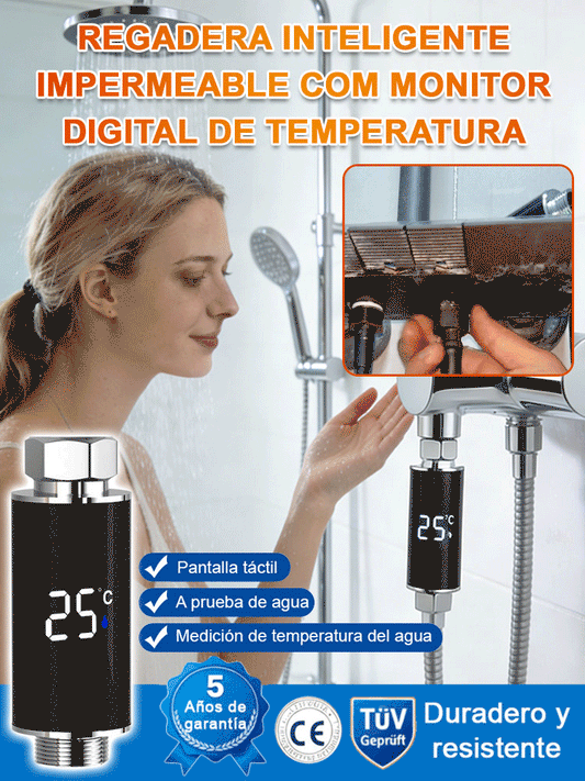 Aplicable a todos los grifos Termómetro inteligente con pantalla de temperatura del agua-ES