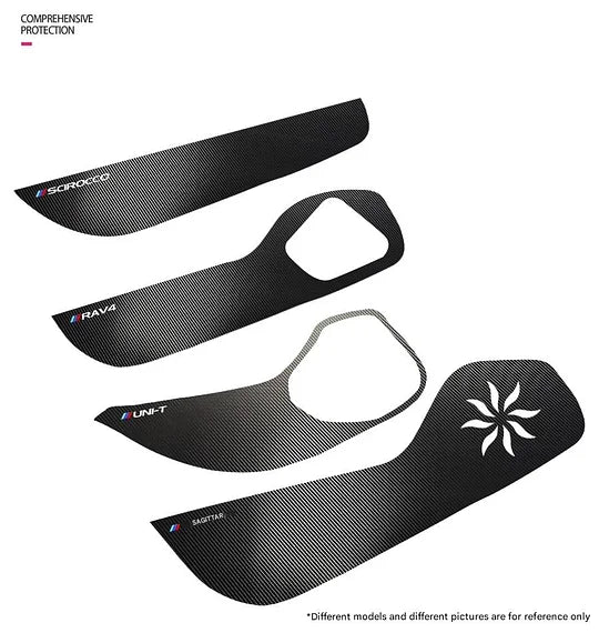 Personaliza almohadillas especiales antipinchazos para puertas de coche, modificación del interior del coche (con logotipo del coche).-ES