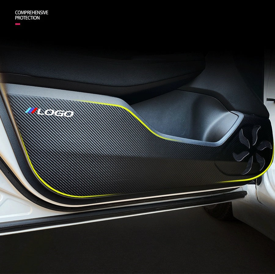 Personaliza almohadillas especiales antipinchazos para puertas de coche, modificación del interior del coche (con logotipo del coche).-ES