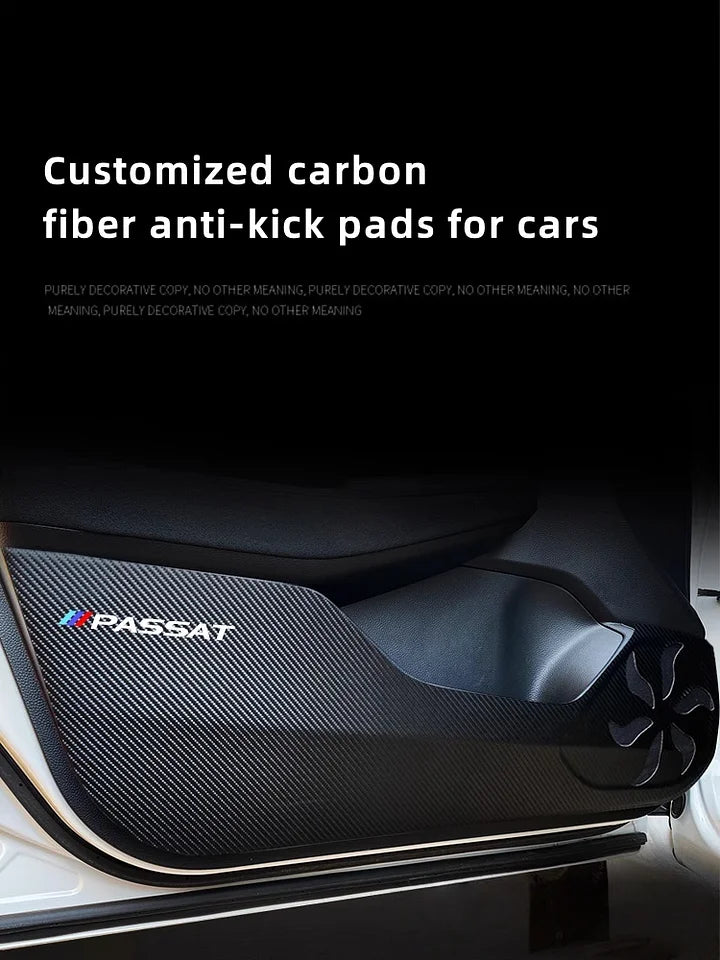 Personaliza almohadillas especiales antipinchazos para puertas de coche, modificación del interior del coche (con logotipo del coche).-ES