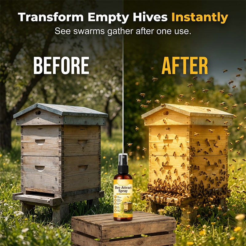 🍯🐝 Sprej za privabljanje čebel | Pomaga privabiti roje čebel v panj in poveča učinkovitost privabljanja čebel! Privabljanje čebel je lažje! 🏡-SI