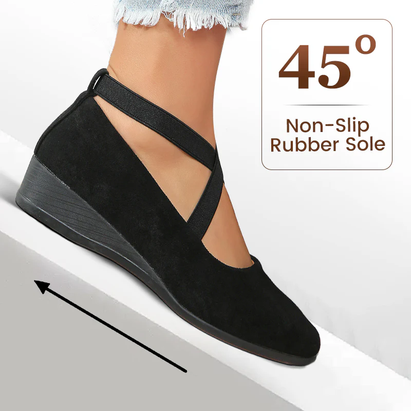 🌹-49% popust!! Elegantni, enobarvni, fleksibilni čevlji z nizko peto🩰-SI