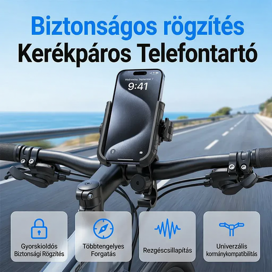 🚲✨ Držalo za telefon za hitro montažo na kolo 🛡️-SI