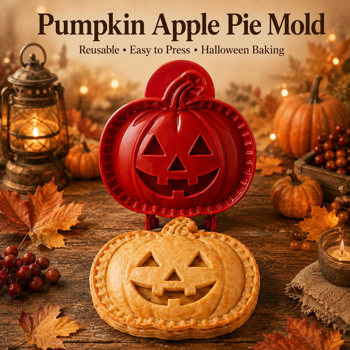🎃 Set od 8 mini kalupa za torte za Noć vještica-HR