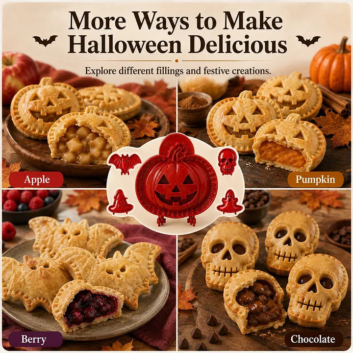 🎃 Set od 8 mini kalupa za torte za Noć vještica-HR