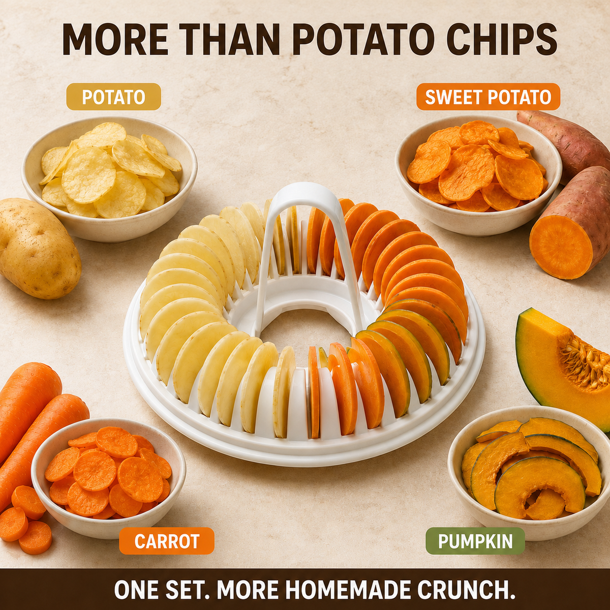 🥔🍟 Naminis bulvių traškučių gaminimo aparatas mikrobangų krosnelei - be aliejaus, traškūs ir sveiki - puikiai tinka naminiams užkandžiams 🥗✨-LT