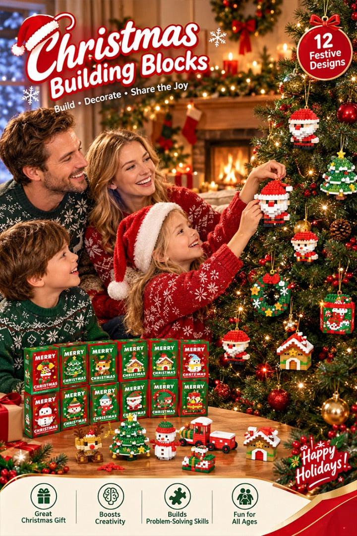 ⏳ Zadnja priložnost za 49 % prihranka – 🎄 12-delni adventni koledar mini okraskov za božično drevo-SI