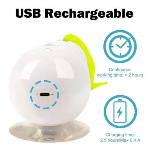 🐛Διαδραστικό ηλεκτρικό παιχνίδι για γάτες σε σχήμα κάμπιας-GR