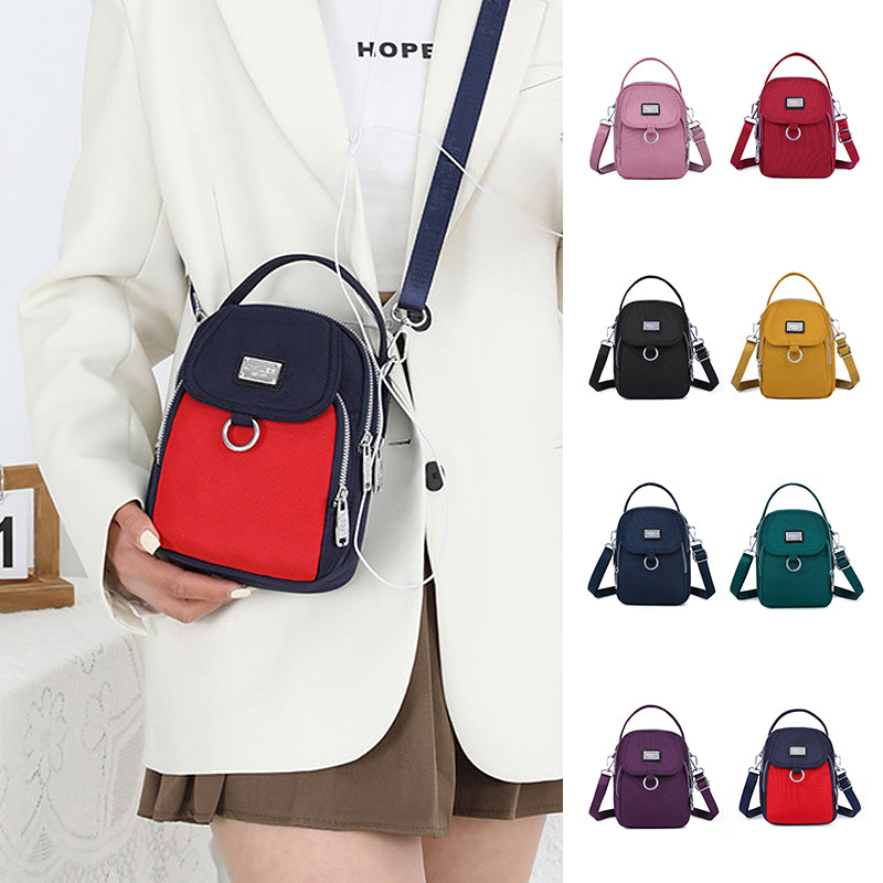 💖Bolso bandolera impermeable para mujer-ES