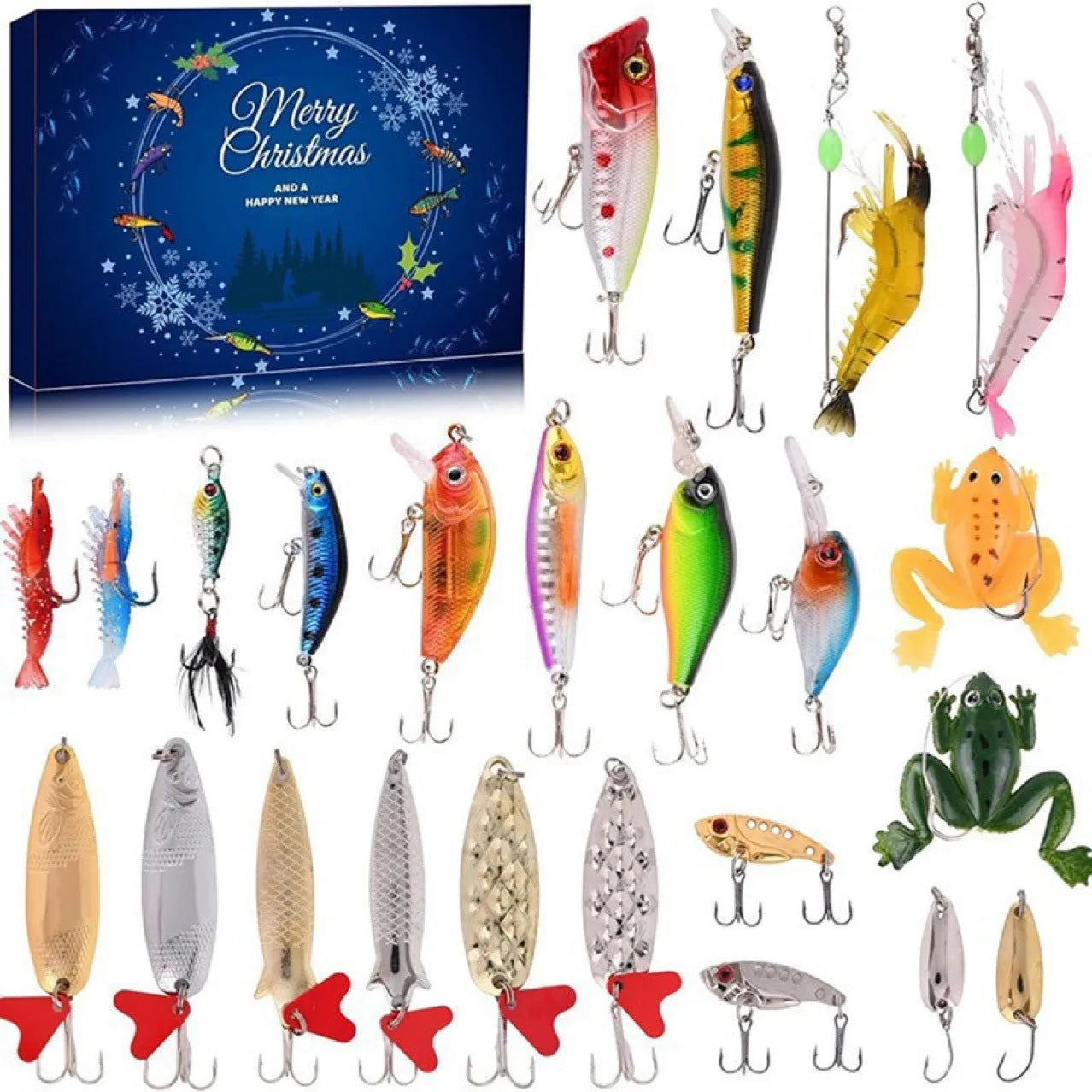 Calendario de Adviento de Pesca – 24 días para Navidad-ES
