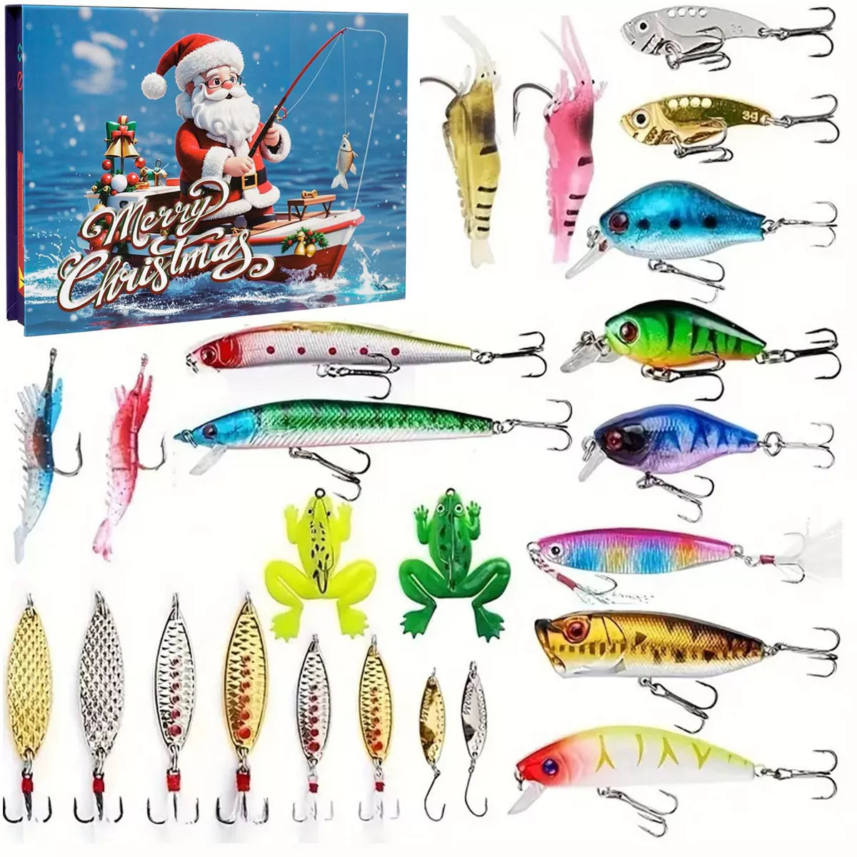 Calendario de Adviento de Pesca – 24 días para Navidad-ES
