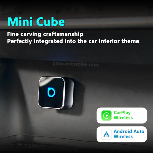 Adaptador inalámbrico CarPlay Android Auto para Ottocast Mini 3.0 Ultra Cube-ES