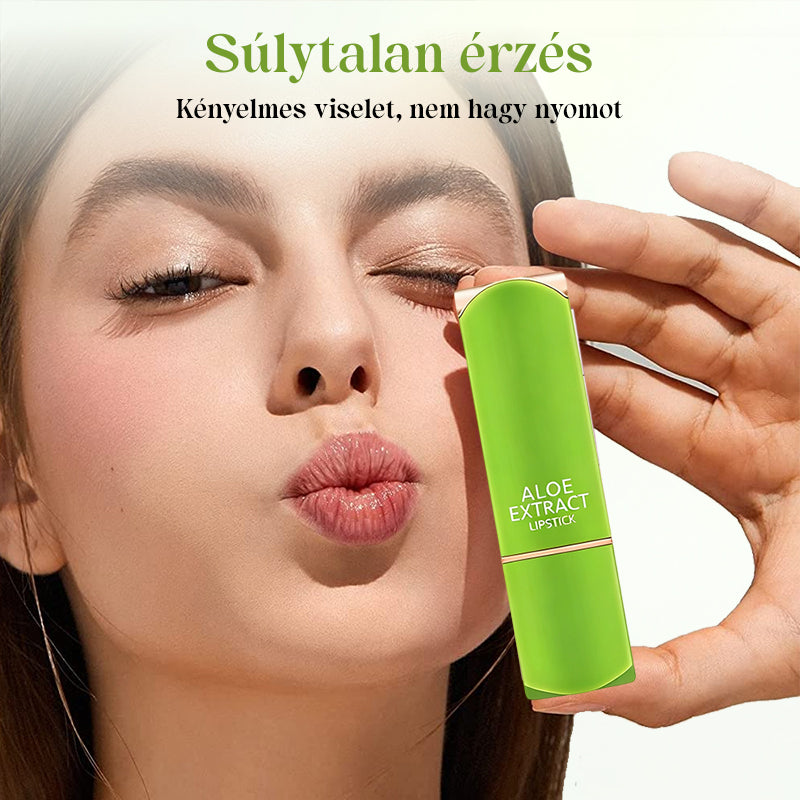 Lápiz labial hidratante con infusión de aloe vera que cambia de color-ES