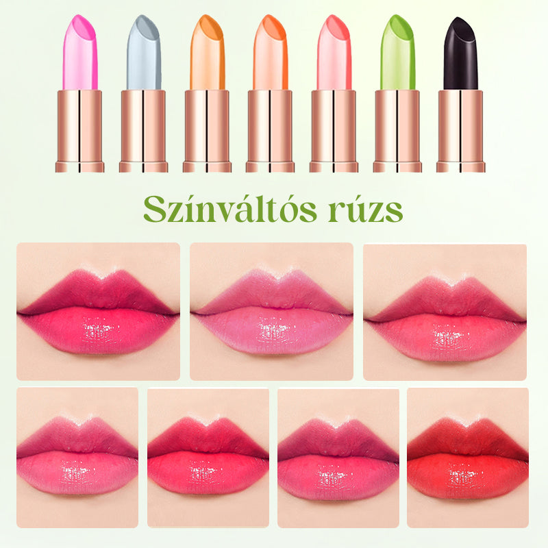 Lápiz labial hidratante con infusión de aloe vera que cambia de color-ES