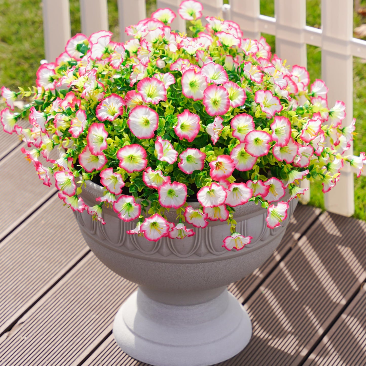 🔥Último día –🔥Flores de petunia artificiales resistentes a la radiación UV-ES