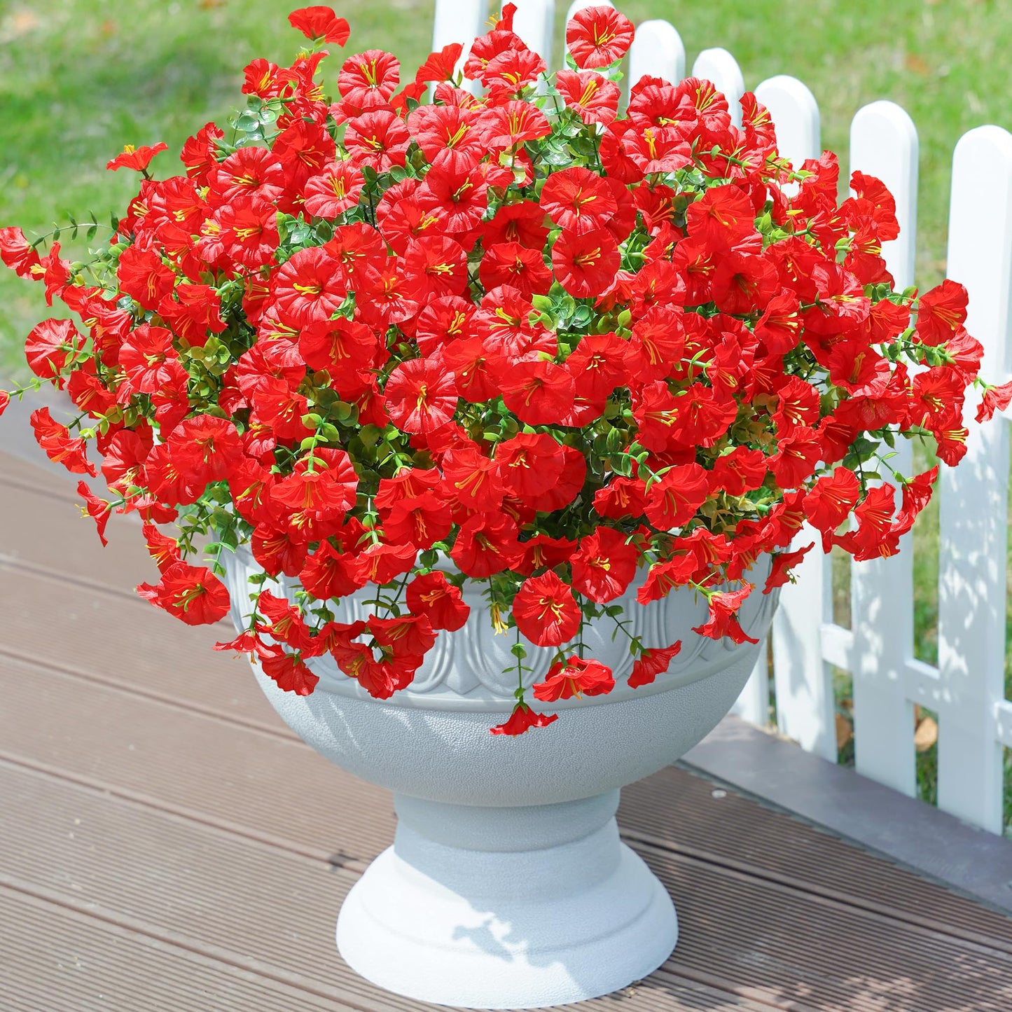 🔥Último día –🔥Flores de petunia artificiales resistentes a la radiación UV-ES