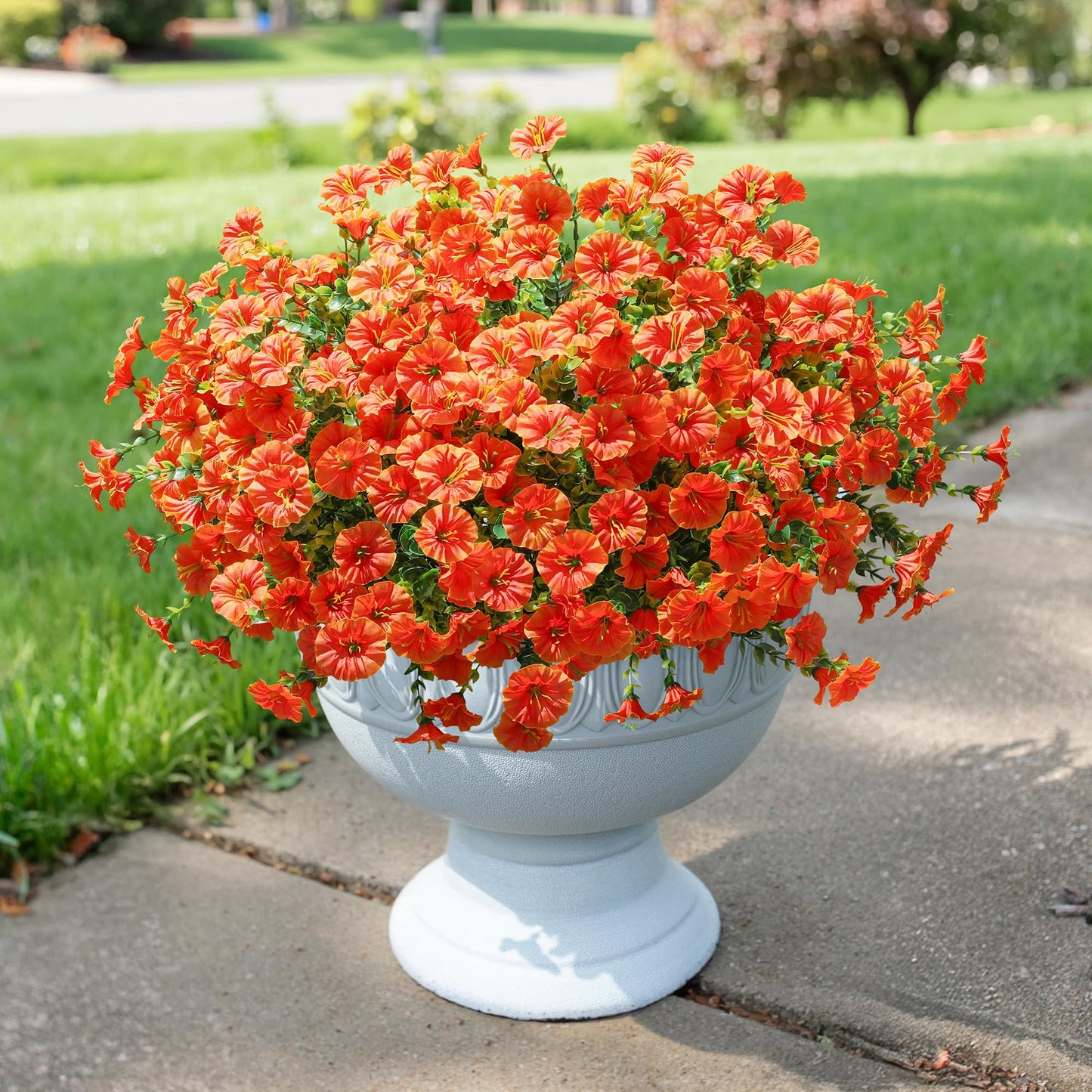 🔥Último día –🔥Flores de petunia artificiales resistentes a la radiación UV-ES