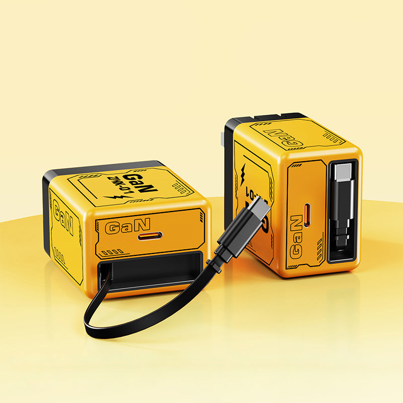 Επαναστατικός φορτιστής με νιτρίδιο γαλλίου【Συμβατό με iPhone, τηλέφωνα Android και iPad】-GR