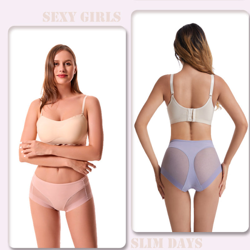 💞Ice svilene gaćice za oblikovanje s visokim strukom👙-HR