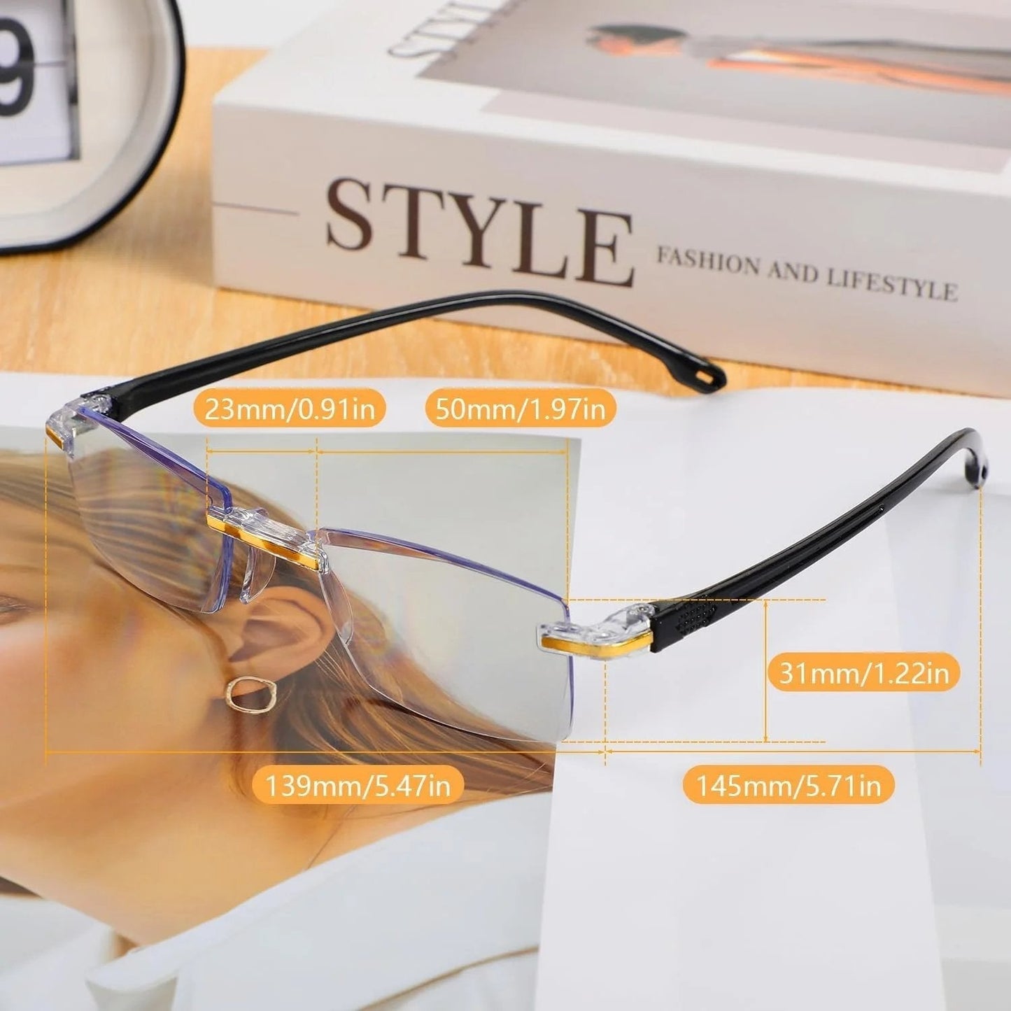 👓🌄Smart Zoom multifokalna očala – jasen vid na blizu in daleč, vse v enem-SI